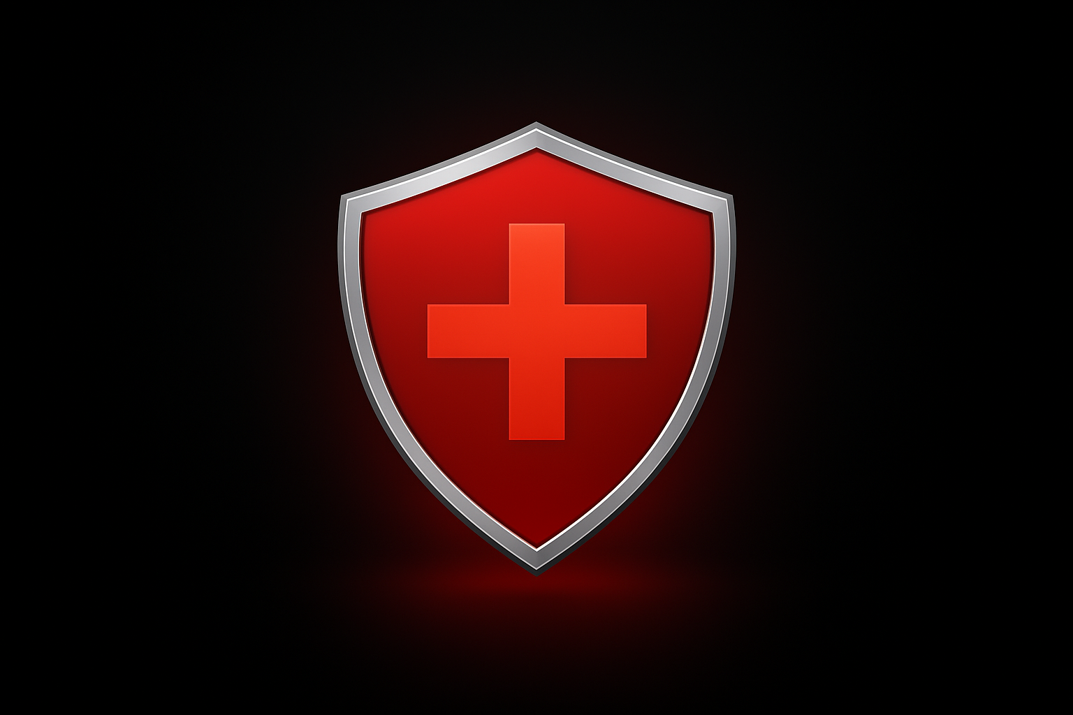 Shield Cross Icon